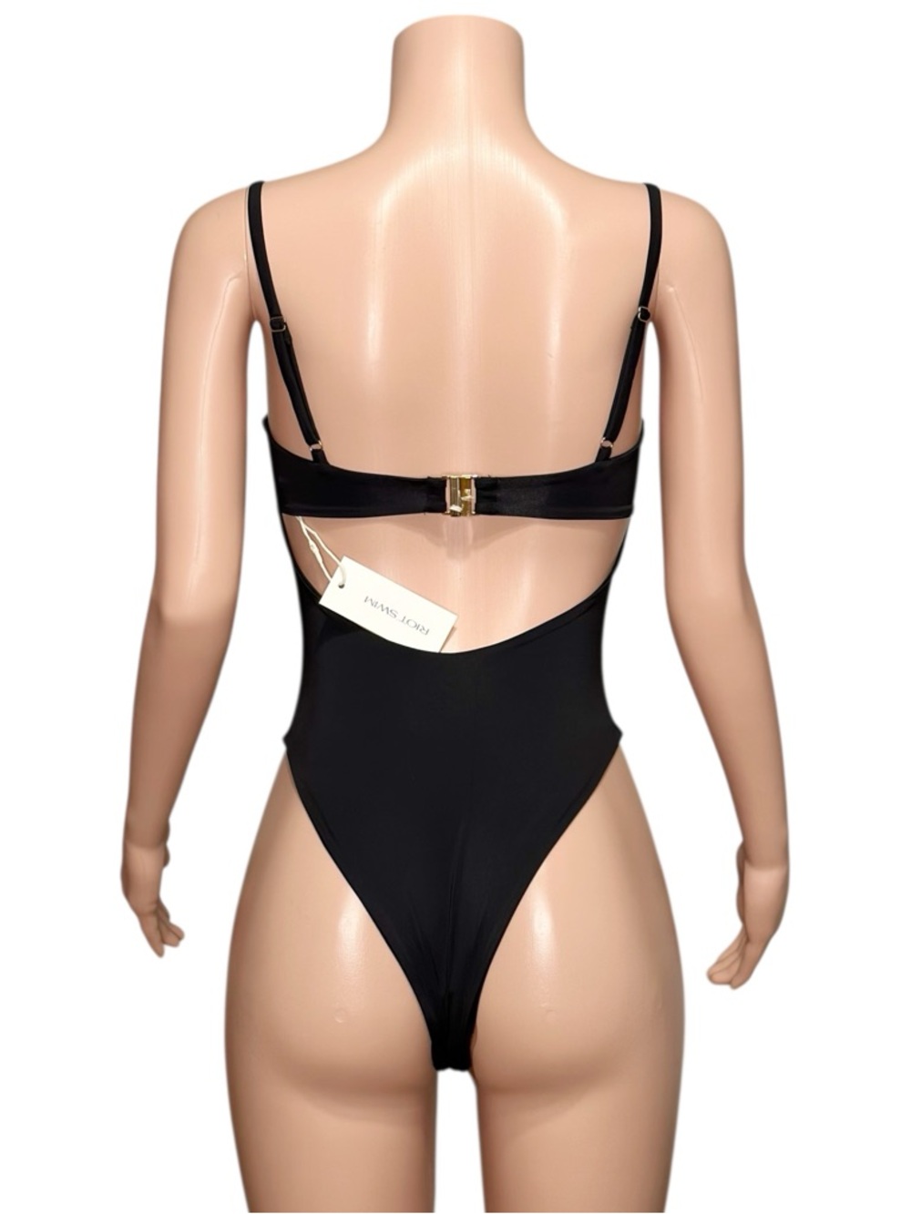 RIOT SWIM Selene One Piece Swim, Black, Small - Picture 8 of 11